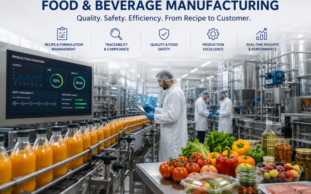 Why Many Food & Beverage Manufacturers Choose Infor CloudSuite Food & Beverage